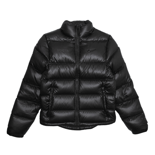 Nike x Drake NOCTA NRG Puffer Jacket 'Black' — XXS — Front View