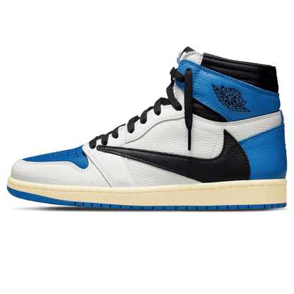 Fragment Design x Travis Scott x Air Jordan 1 Retro High — UK 3 | EU 35.5 | US 3.5 — Front View