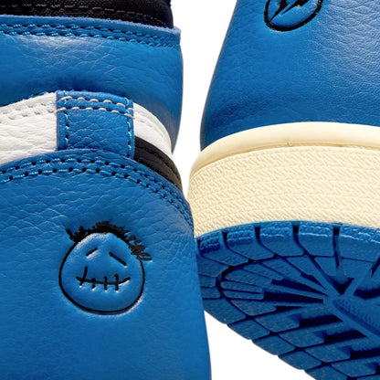 Fragment Design x Travis Scott x Air Jordan 1 Retro High — UK 3 | EU 35.5 | US 3.5 — Alternate View 7