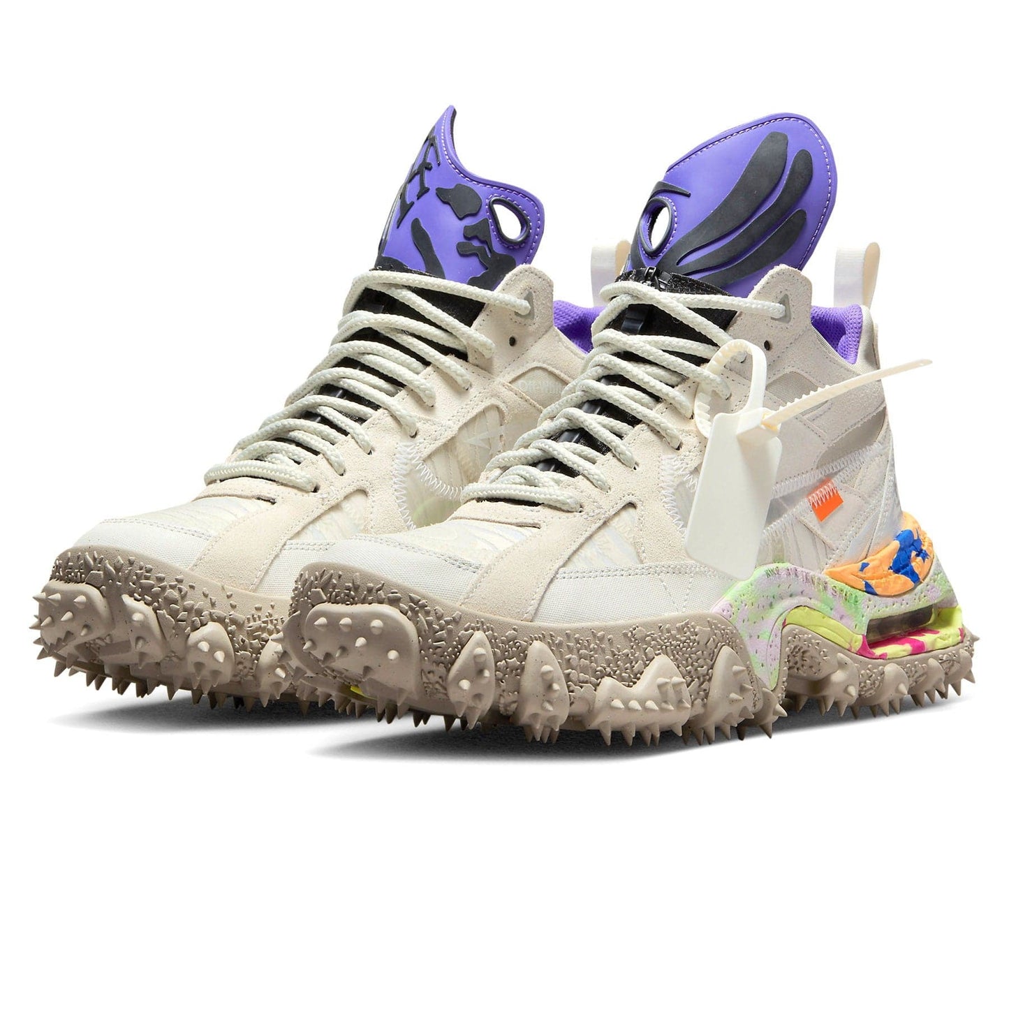 Off-White x Nike Air Terra Forma 'White' — UK 3 | EU 35.5 | US 3.5 — Side View