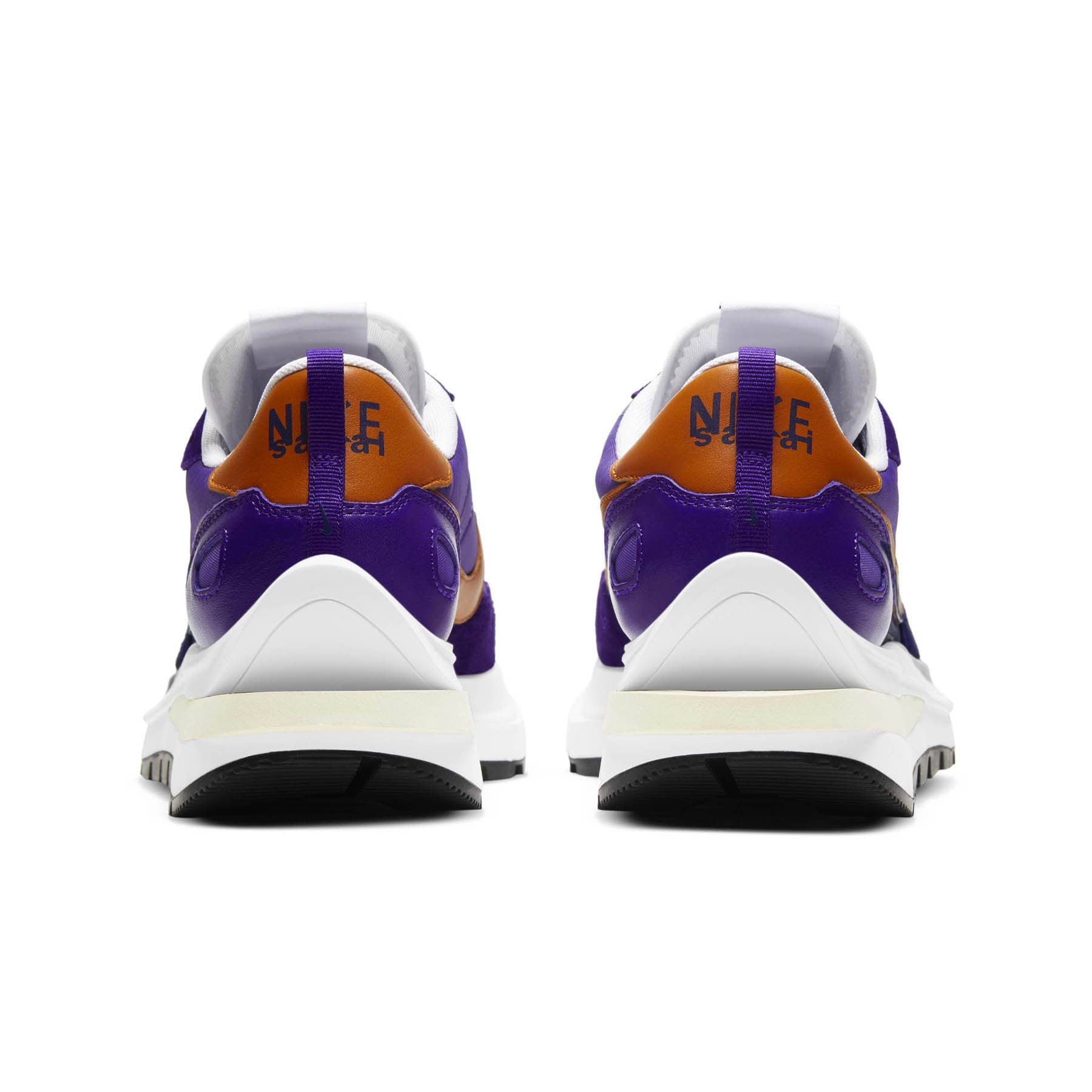sacai x Nike VaporWaffle 'Dark Iris' — UK 3 | EU 35.5 | US 3.5 — Top View