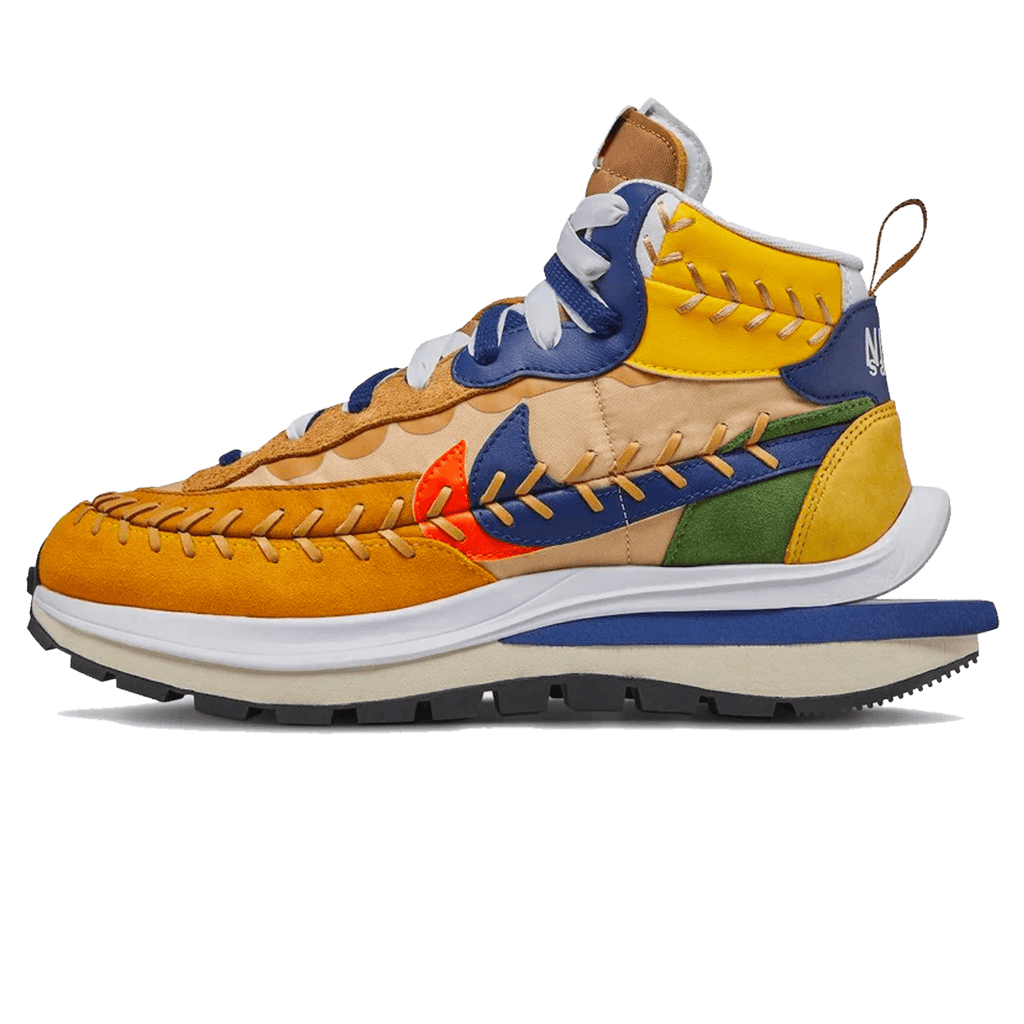 sacai x Jean Paul Gaultier x VaporWaffle 'Sesame' — UK 3 | EU 35.5 | US 3.5 — Front View