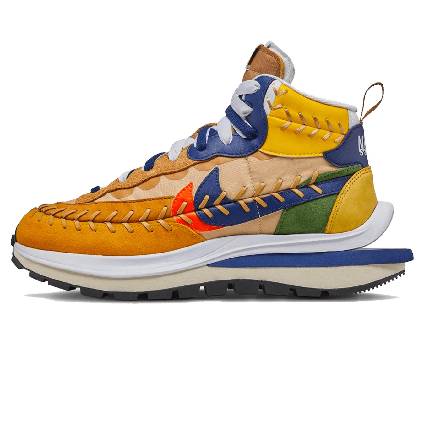 sacai x Jean Paul Gaultier x VaporWaffle 'Sesame' — UK 3 | EU 35.5 | US 3.5 — Front View