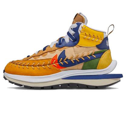 sacai x Jean Paul Gaultier x VaporWaffle 'Sesame' — UK 3 | EU 35.5 | US 3.5 — Front View