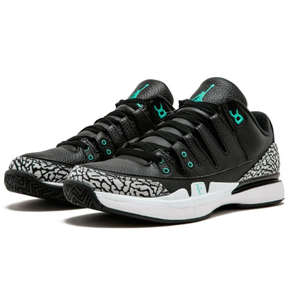 Roger Federer x Nike Zoom Vapor Air Jordan 3 Atmos — UK 3 | EU 35.5 | US 3.5 — Alternate View 8