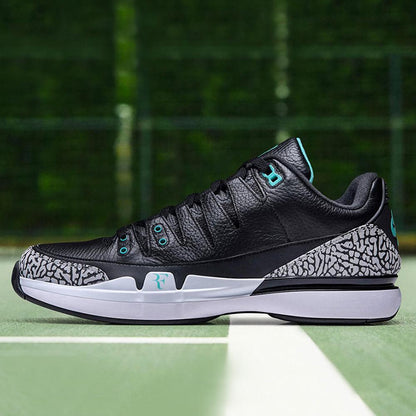 Roger Federer x Nike Zoom Vapor Air Jordan 3 Atmos — UK 3 | EU 35.5 | US 3.5 — Alternate View 7