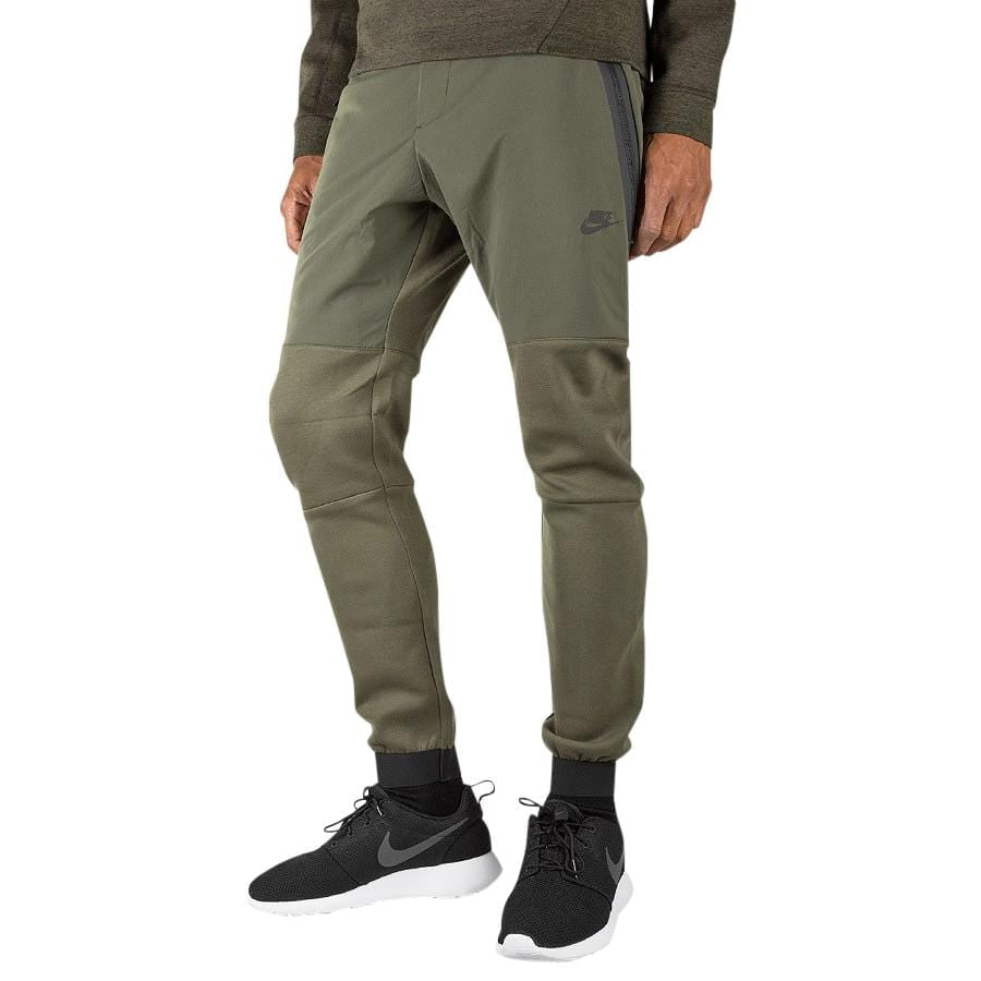 NIKE TECH FLEECE PANTS 2 (KHAKI) — XXS — Top View