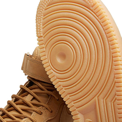 NIKE AIR FORCE 1 MID '07 PREMIUM QS 'WHEAT' — UK 3 | EU 35.5 | US 3.5 — Detail View