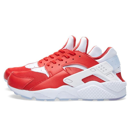 NIKE AIR HUARACHE RUN 'MILAN' University Red & White — UK 3 | EU 35.5 | US 3.5 — Front View