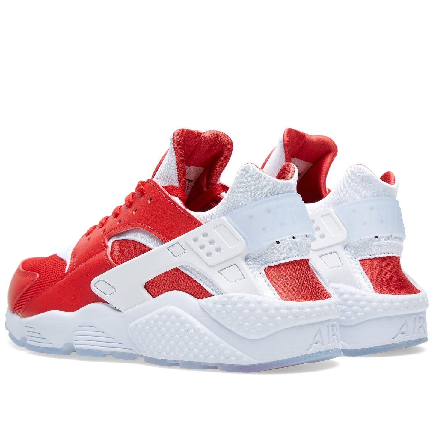 NIKE AIR HUARACHE RUN 'MILAN' University Red & White — UK 3 | EU 35.5 | US 3.5 — Back View