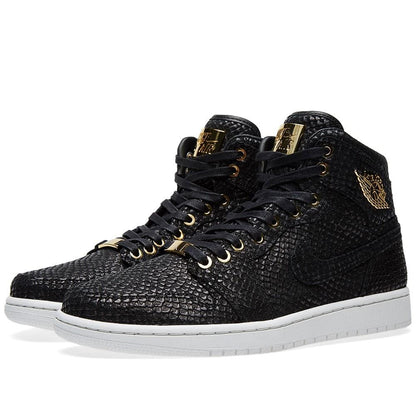 Air Jordan 1 Pinnacle 'Black & Metallic Gold' — UK 3 | EU 35.5 | US 3.5 — Alternate View 7