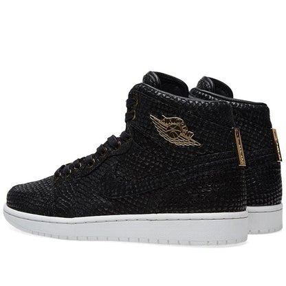Air Jordan 1 Pinnacle 'Black & Metallic Gold' — UK 3 | EU 35.5 | US 3.5 — Lifestyle View