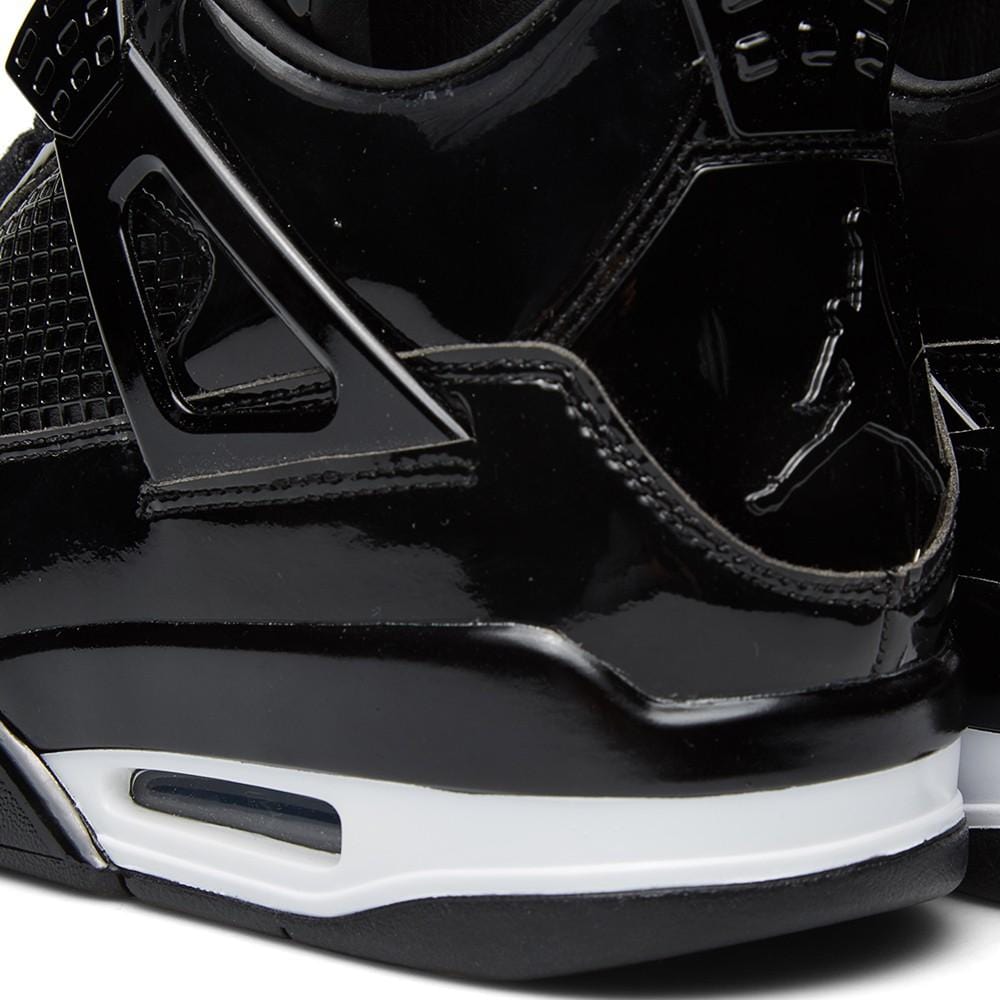 Air Jordan 11 LAB4 Black & White — 3 UK | 35.5 EU — Top View