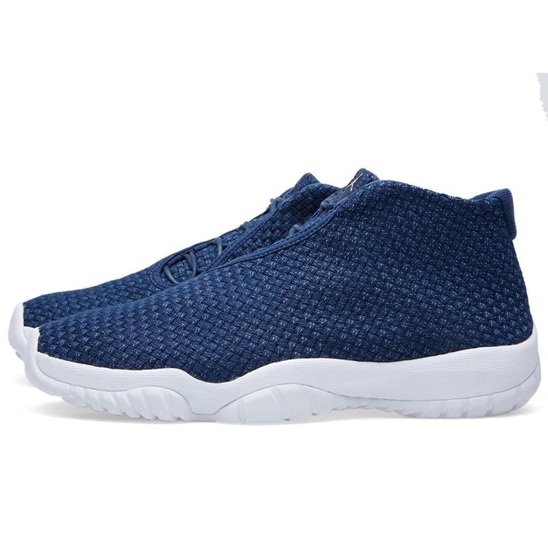 Air Jordan Future Midnight Navy & White — UK 3 | EU 35.5 | US 3.5 — Front View