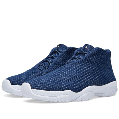 Air Jordan Future Midnight Navy & White — UK 3 | EU 35.5 | US 3.5 — Lifestyle View