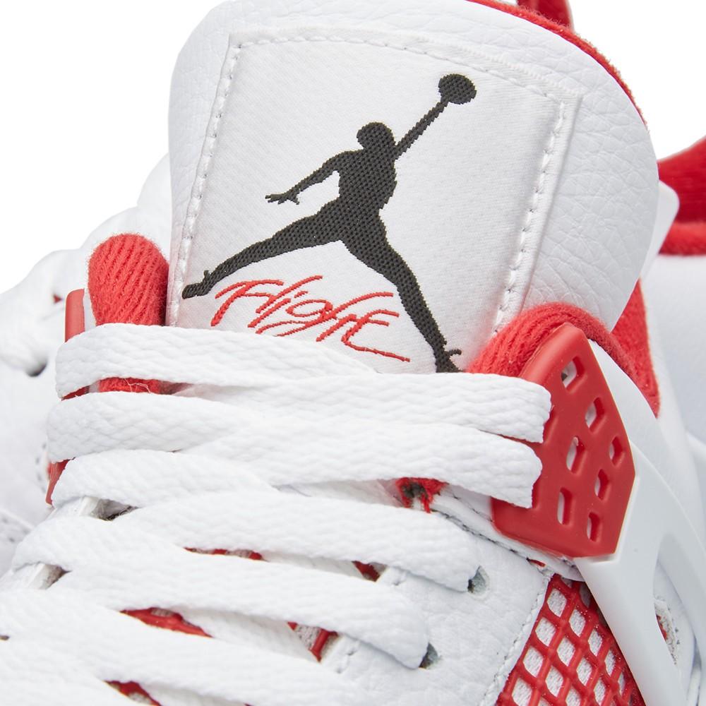 AIR JORDAN 4 RETRO 'ALTERNATE 89' — UK 3 | EU 35.5 | US 3.5 — Top View
