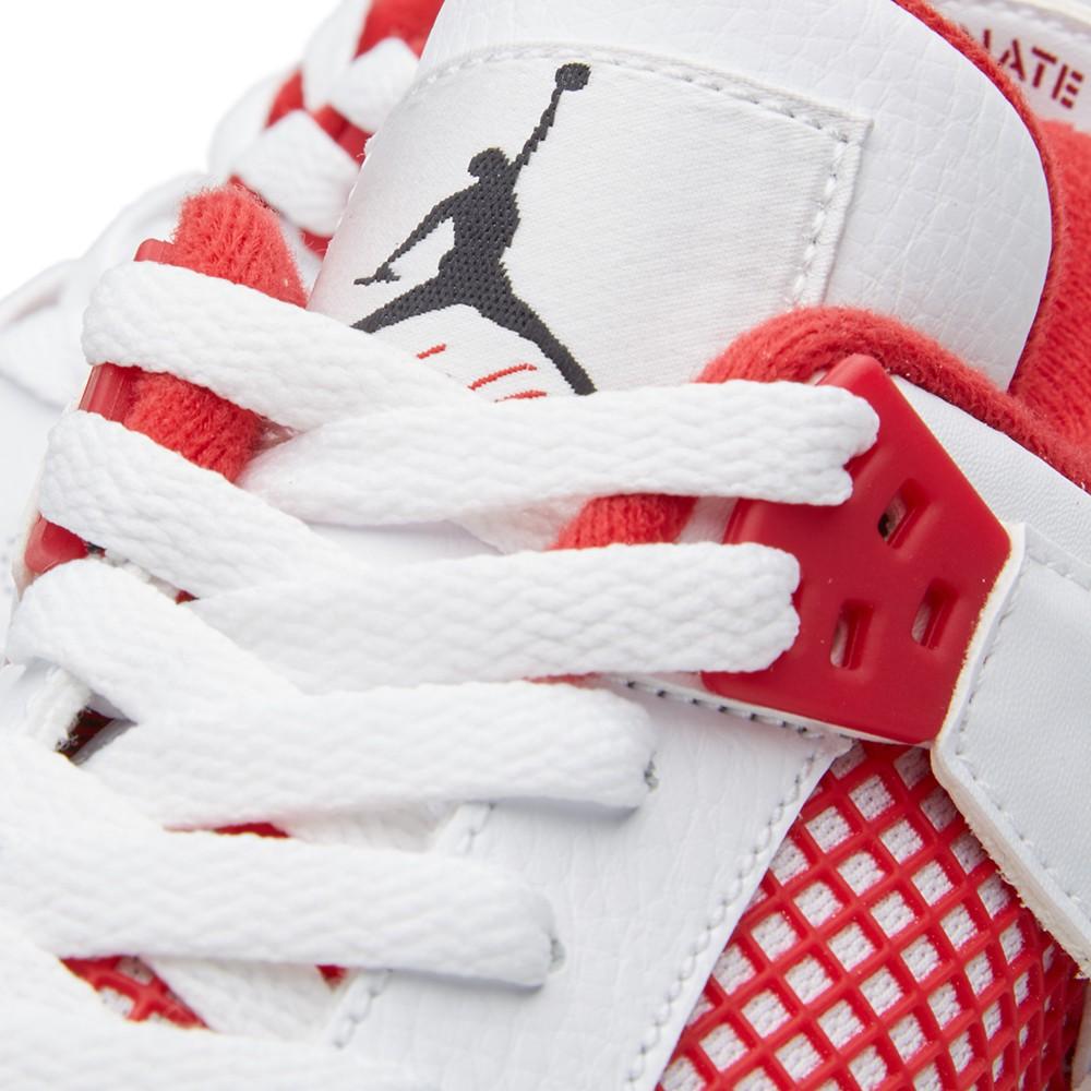AIR JORDAN 4 RETRO GS 'ALTERNATE 89' — UK 13.5 | EU 32 | US 1Y — Top View
