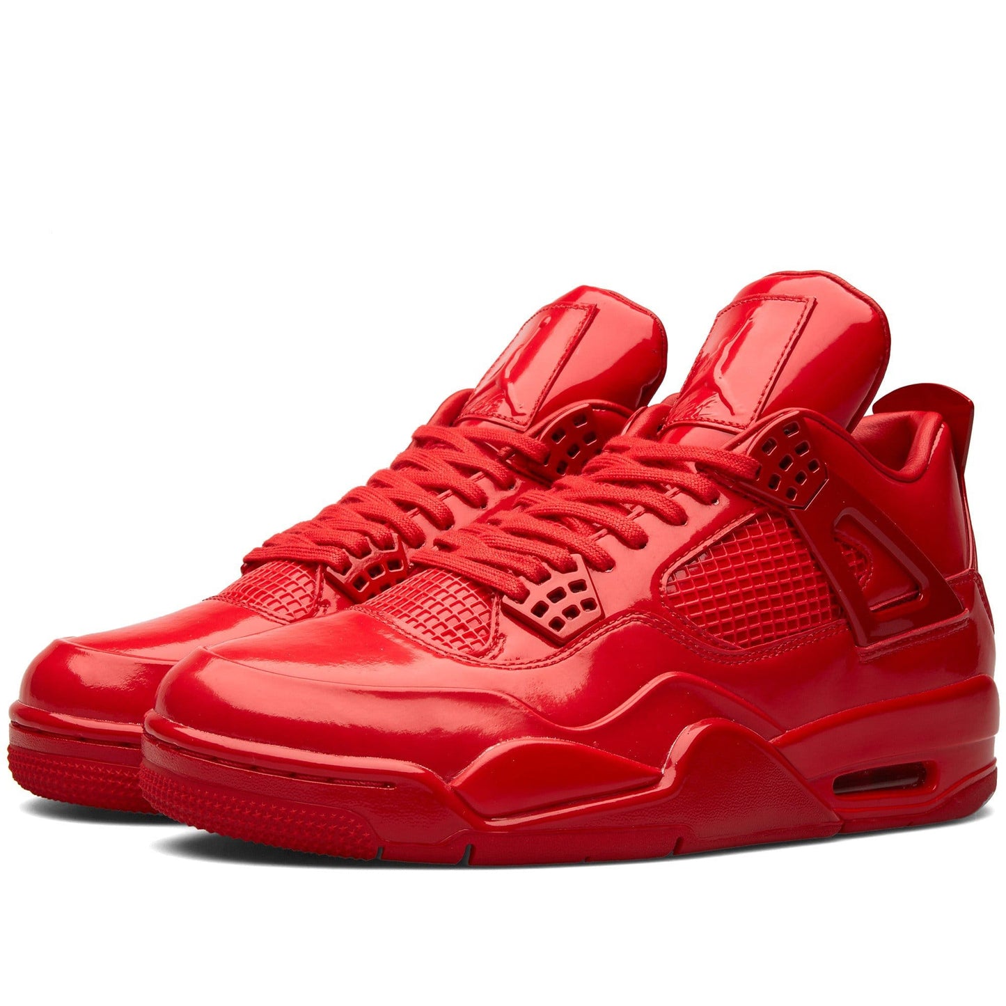 Air Jordan 11 LAB4 University Red — UK 3 | EU 35.5 | US 3.5 — Side View