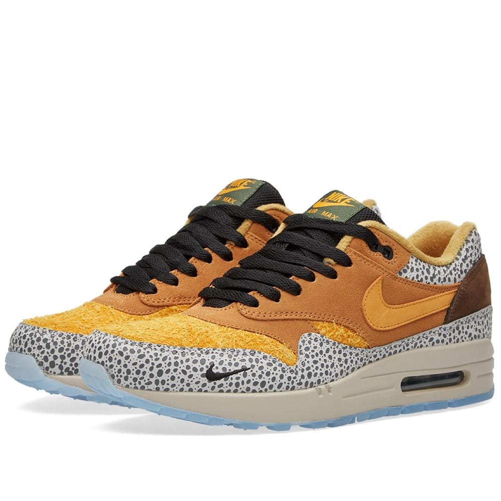 NIKE AIR MAX 1 PREMIUM 'SAFARI' — UK 3 | EU 35.5 | US 3.5 — Back View