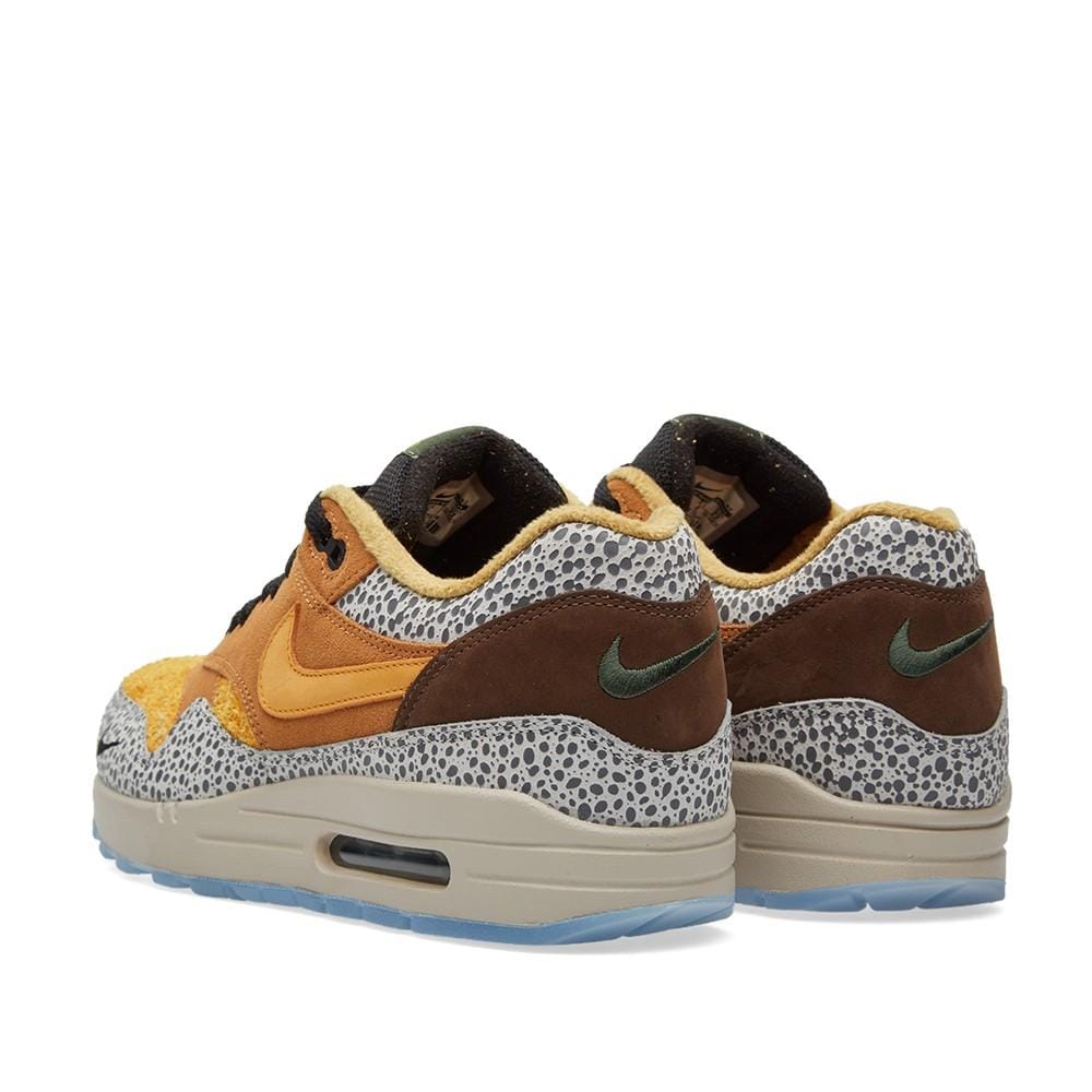 NIKE AIR MAX 1 PREMIUM 'SAFARI' — UK 3 | EU 35.5 | US 3.5 — Side View
