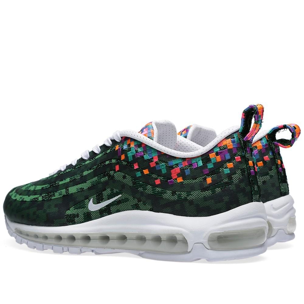 NIKE AIR MAX '97 JD SP 'RIO' Pine Green — UK 3 | EU 35.5 | US 3.5 — Back View