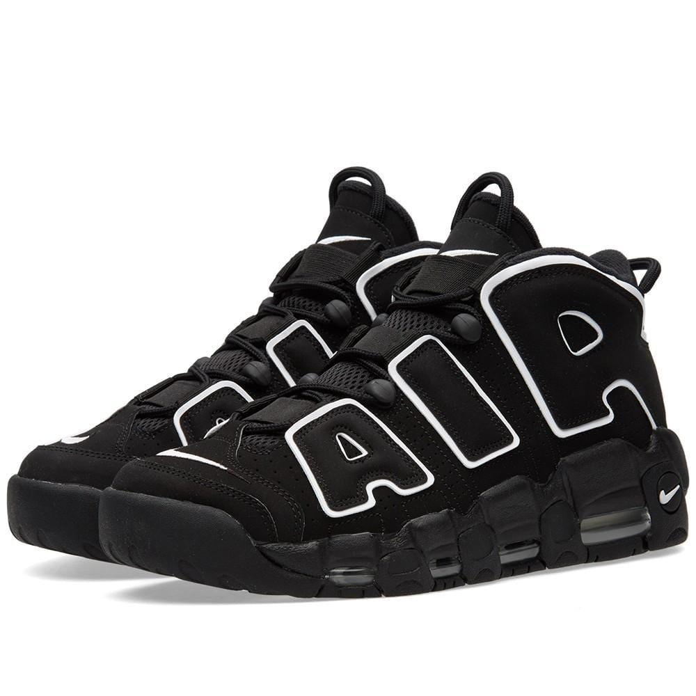 NIKE AIR MORE UPTEMPO OG Black — UK 3 | EU 35.5 | US 3.5 — Side View