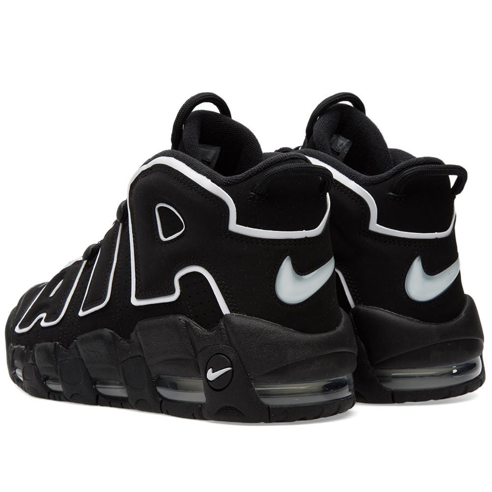 NIKE AIR MORE UPTEMPO OG Black — UK 3 | EU 35.5 | US 3.5 — Back View