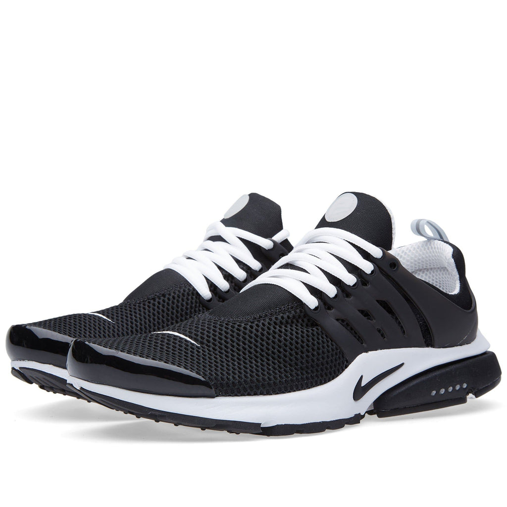 NIKE AIR PRESTO BR QS Black & White — UK 3 | EU 35.5 | US 3.5 — Side View
