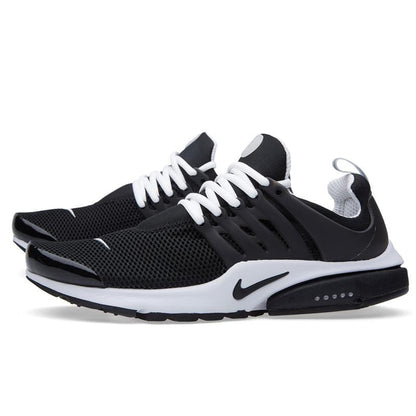 NIKE AIR PRESTO BR QS Black & White — UK 3 | EU 35.5 | US 3.5 — Front View