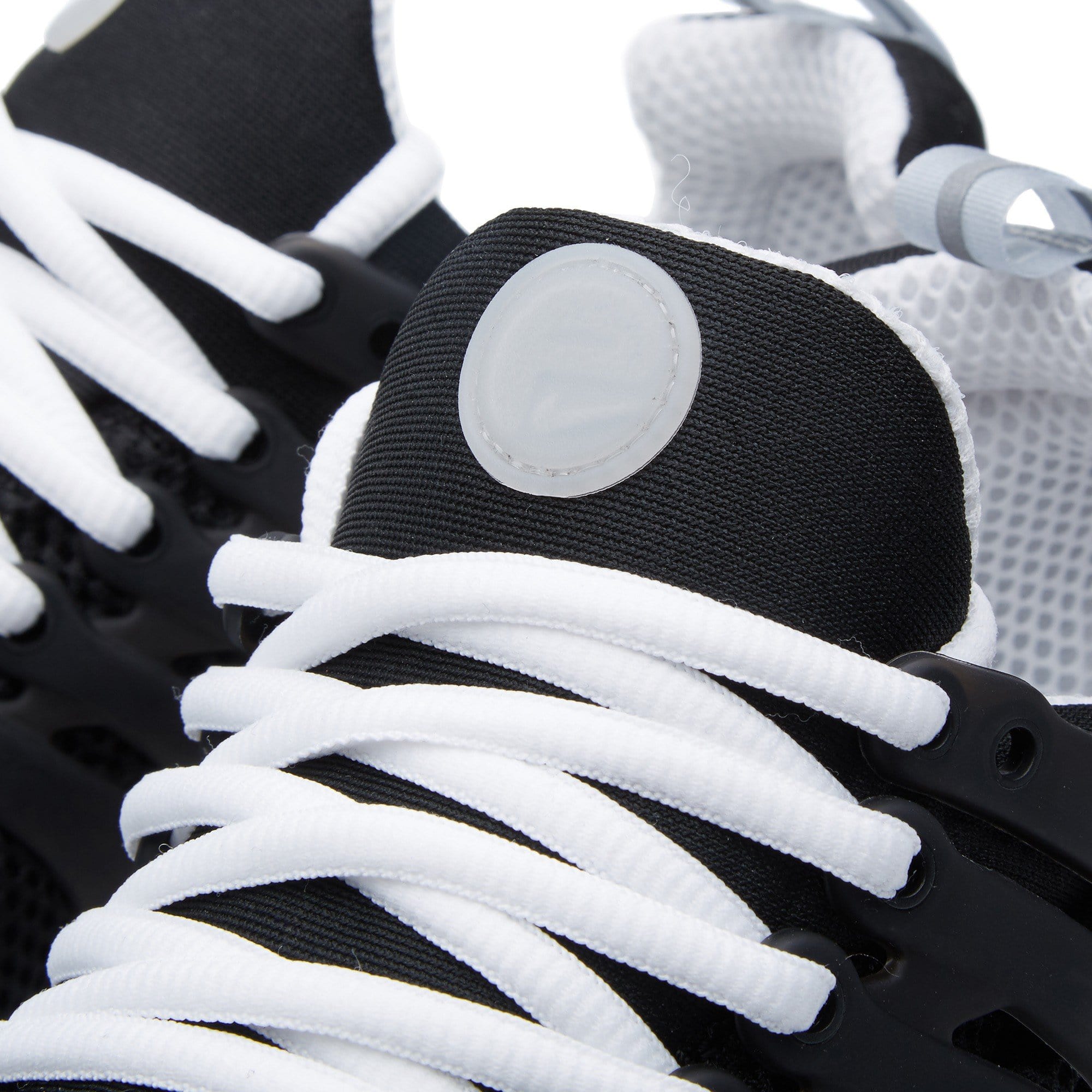 NIKE AIR PRESTO BR QS Black & White — UK 3 | EU 35.5 | US 3.5 — Top View