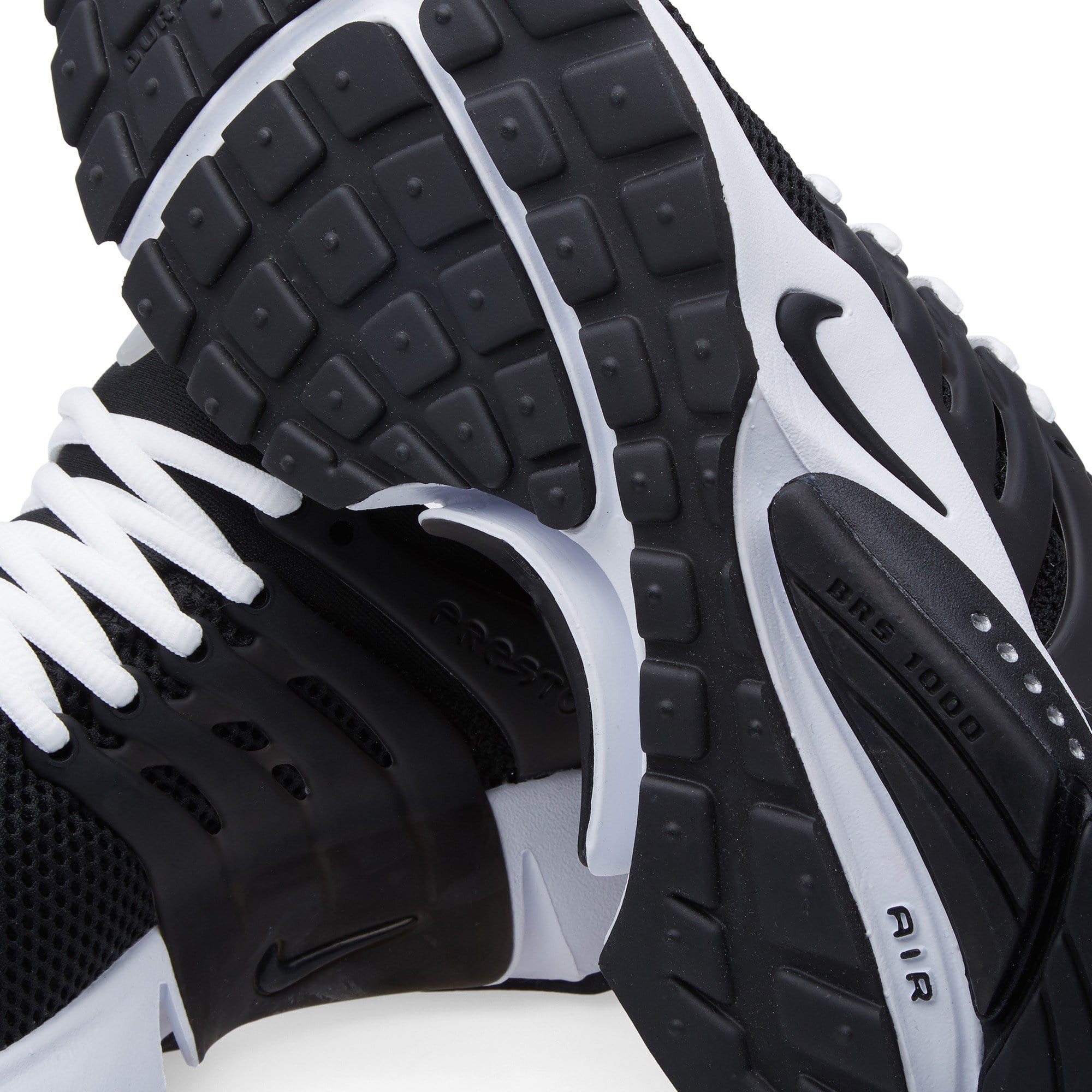 NIKE AIR PRESTO BR QS Black & White — UK 3 | EU 35.5 | US 3.5 — Lifestyle View