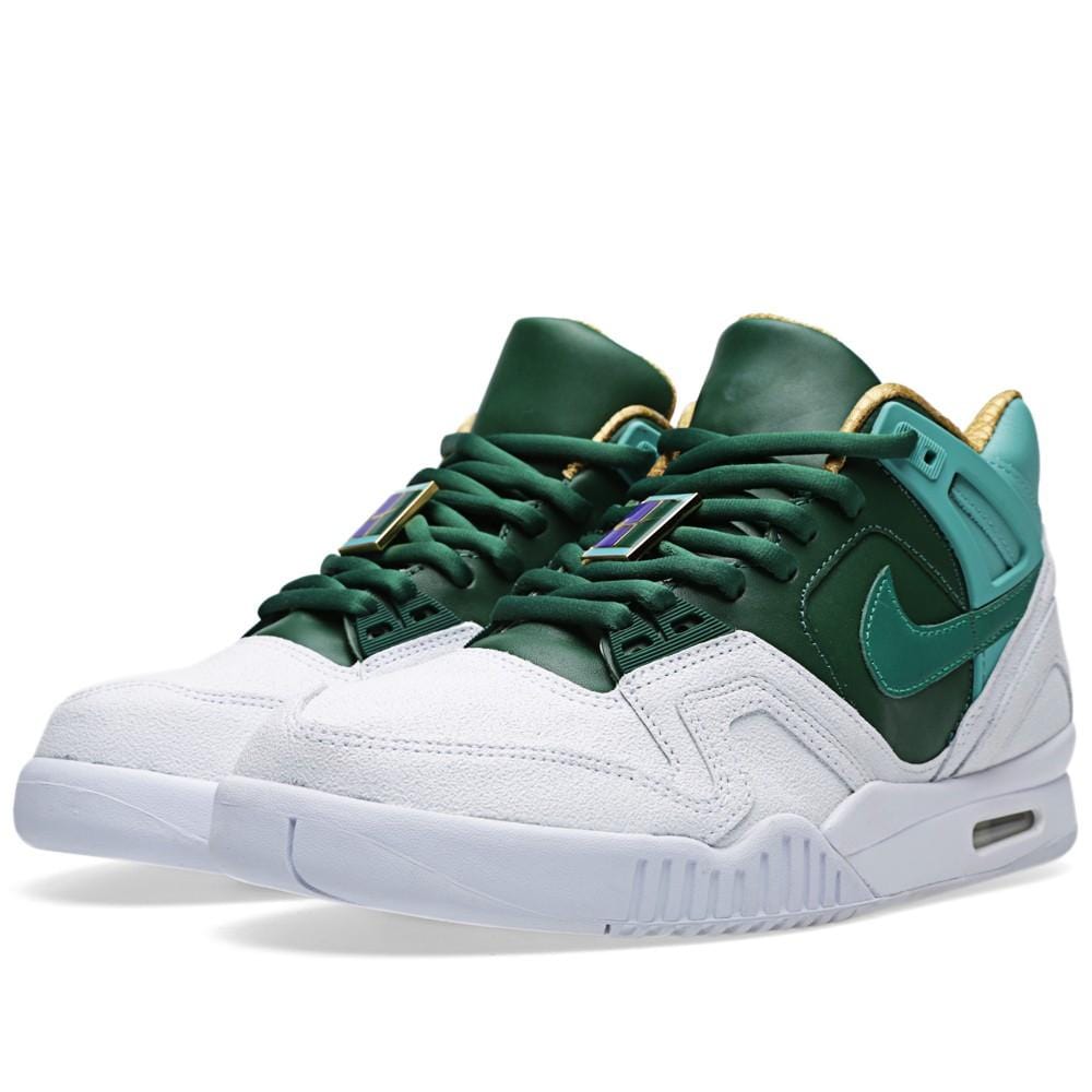 Nike Air Tech Challenge II SP 'Wimbledon' — UK 3 | EU 35.5 | US 3.5 — Side View