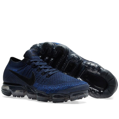 Nike Air VaporMax Flyknit Collegiate Navy — UK 3 | EU 35.5 | US 3.5 — Back View