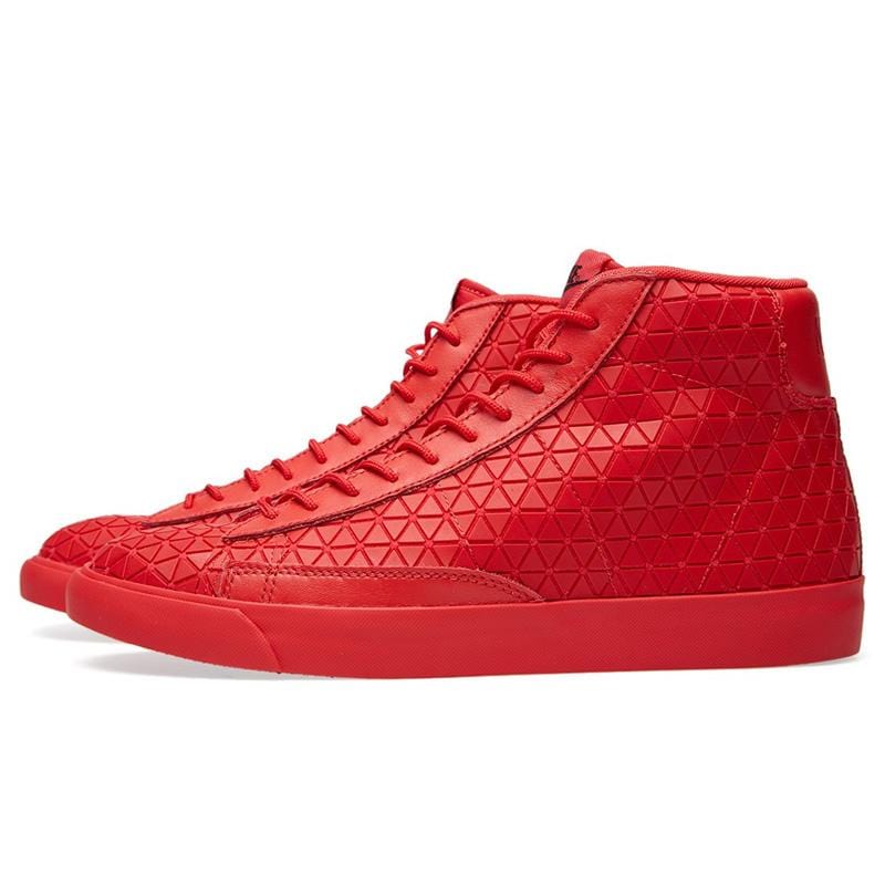 Nike Blazer Mid Metric QS University Red — UK 3 | EU 35.5 | US 3.5 — Front View