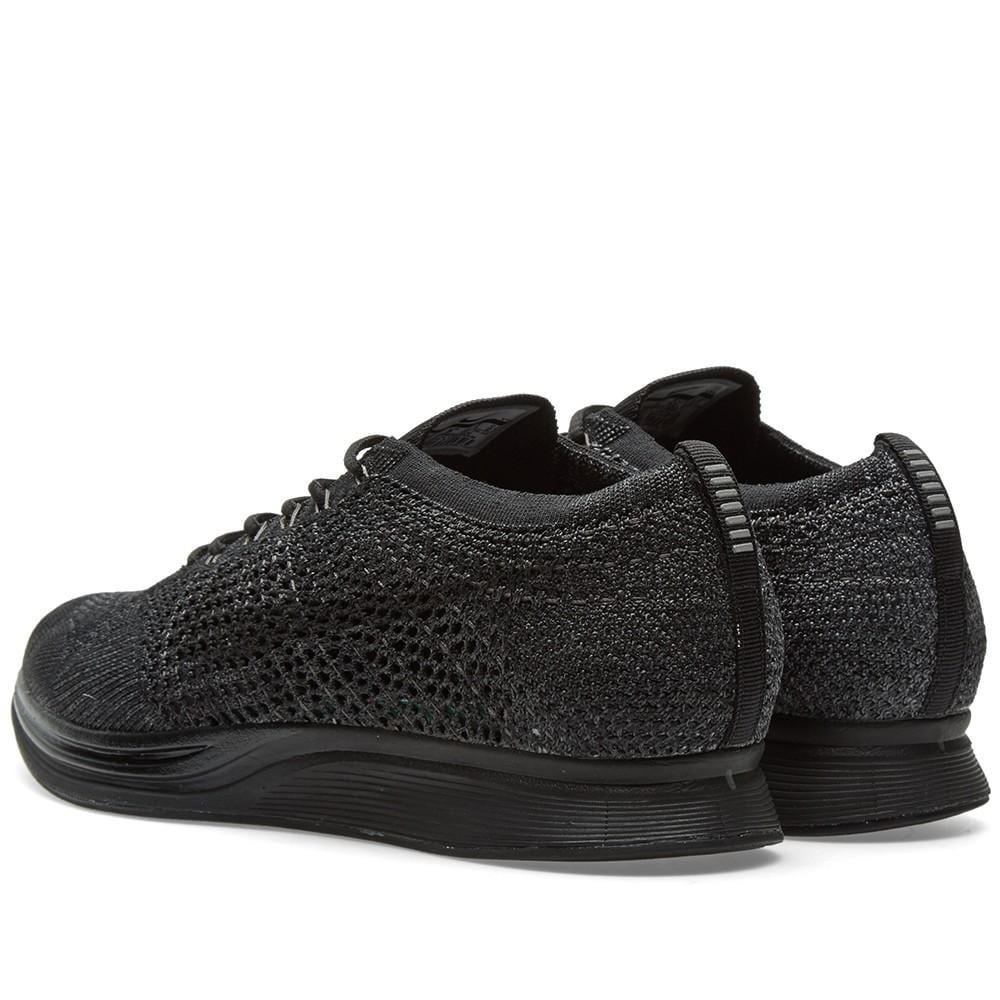 Nike Flyknit Racer Triple Black — UK 3 | EU 35.5 | US 3.5 — Alternate View 7