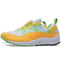 NIKE AIR HUARACHE LIGHT Atomic Mango & Action Green — UK 3 | EU 35.5 | US 3.5 — Front View