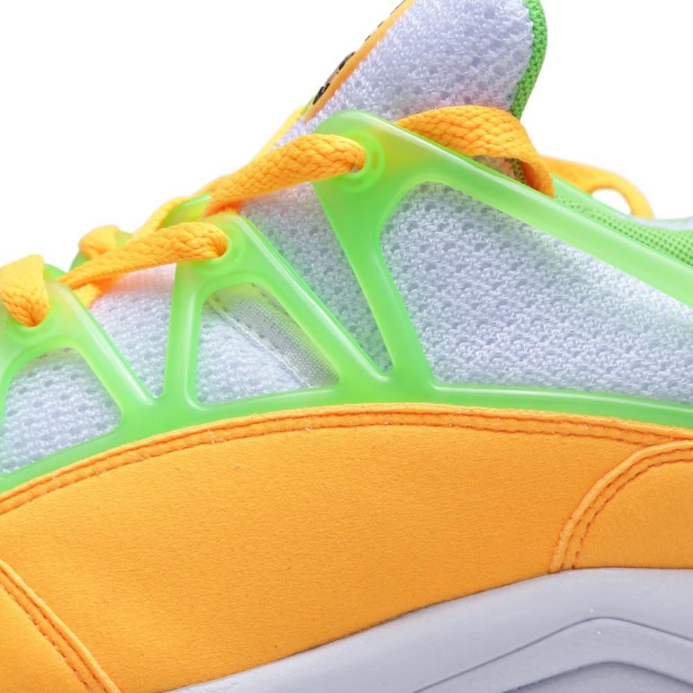 NIKE AIR HUARACHE LIGHT Atomic Mango & Action Green — UK 3 | EU 35.5 | US 3.5 — Alternate View 7