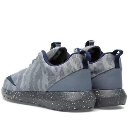 NIKE ROSHE NM FB Flat Silver & Obsidian — UK 3 | EU 35.5 | US 3.5 — Back View