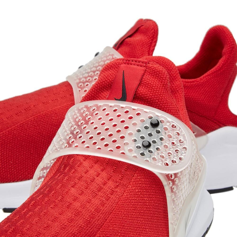 Nike Sock Dart Gym Red — UK 3 | EU 35.5 | US 3.5 — Top View