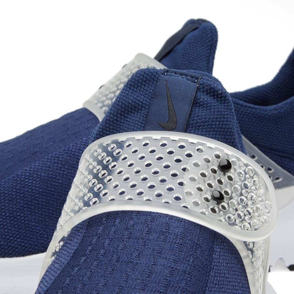 Nike Sock Dart Midnight Navy — UK 3 | EU 35.5 | US 3.5 — Top View