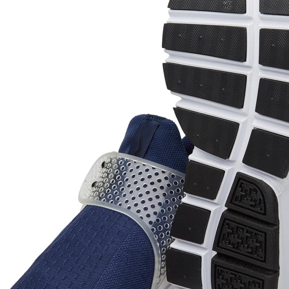 Nike Sock Dart Midnight Navy — UK 3 | EU 35.5 | US 3.5 — Back View