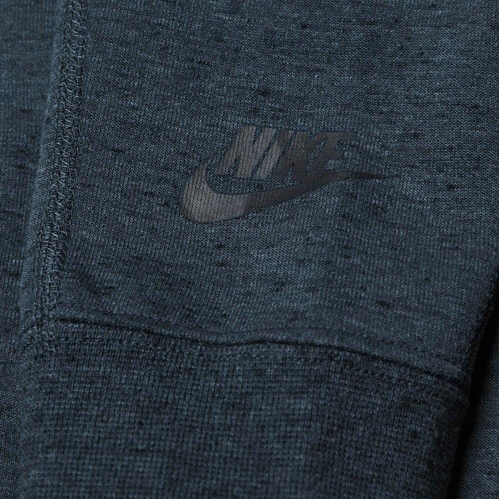 NIKE TECH FLEECE HERO HOODY Squadron Blue & Black — XXS — Top View