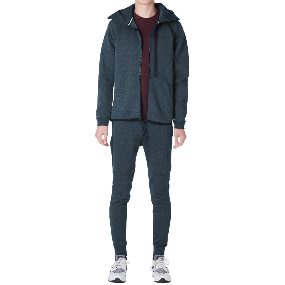 NIKE TECH FLEECE HERO HOODY Squadron Blue & Black — XXS — Alternate View 7