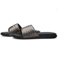 NIKE W BENASSI JDI ULTRA PREMIUM Black & SIlver — UK 3 | EU 35.5 | US 3.5 — Front View