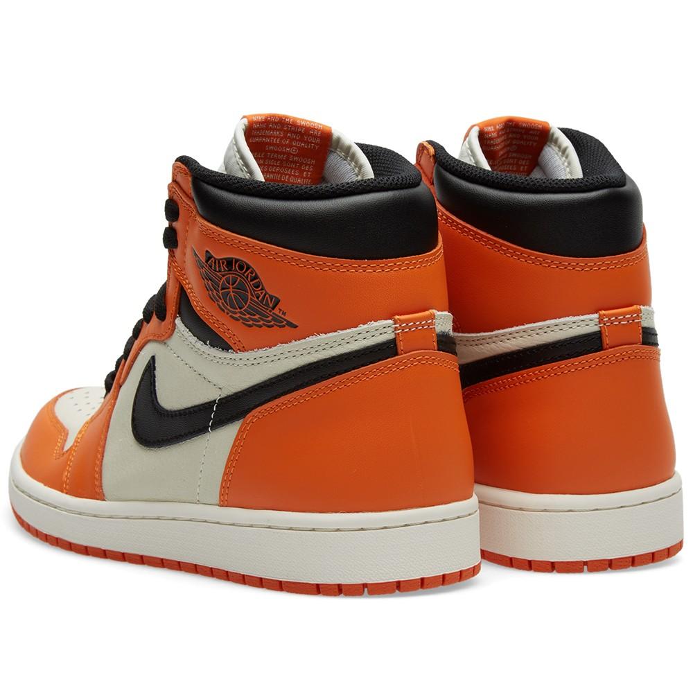 AIR JORDAN 1 RETRO HIGH OG 'REVERSE SHATTERED BACKBOARD' — 3 UK | 35.5 EU — Side View