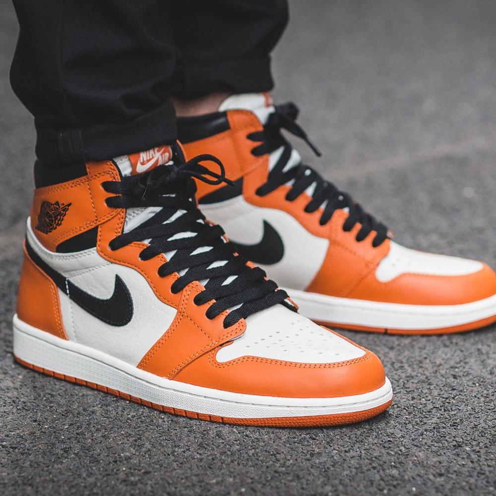 AIR JORDAN 1 RETRO HIGH OG 'REVERSE SHATTERED BACKBOARD' — 3 UK | 35.5 EU — Top View