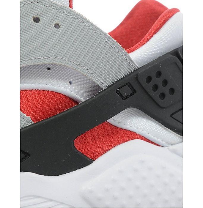 Nike Air Huarache Children 'Wolf Grey-Bright Crimson-Black' — UK 10C | EU 27.5 | US 10.5C — Back View