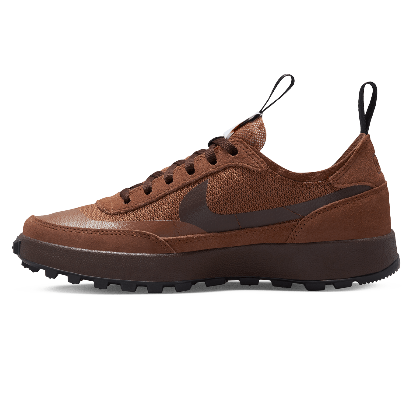 Tom Sachs x NikeCraft General Purpose Shoe 'Brown' — UK 2.5 | EU 35.5 | US 5 — Front View