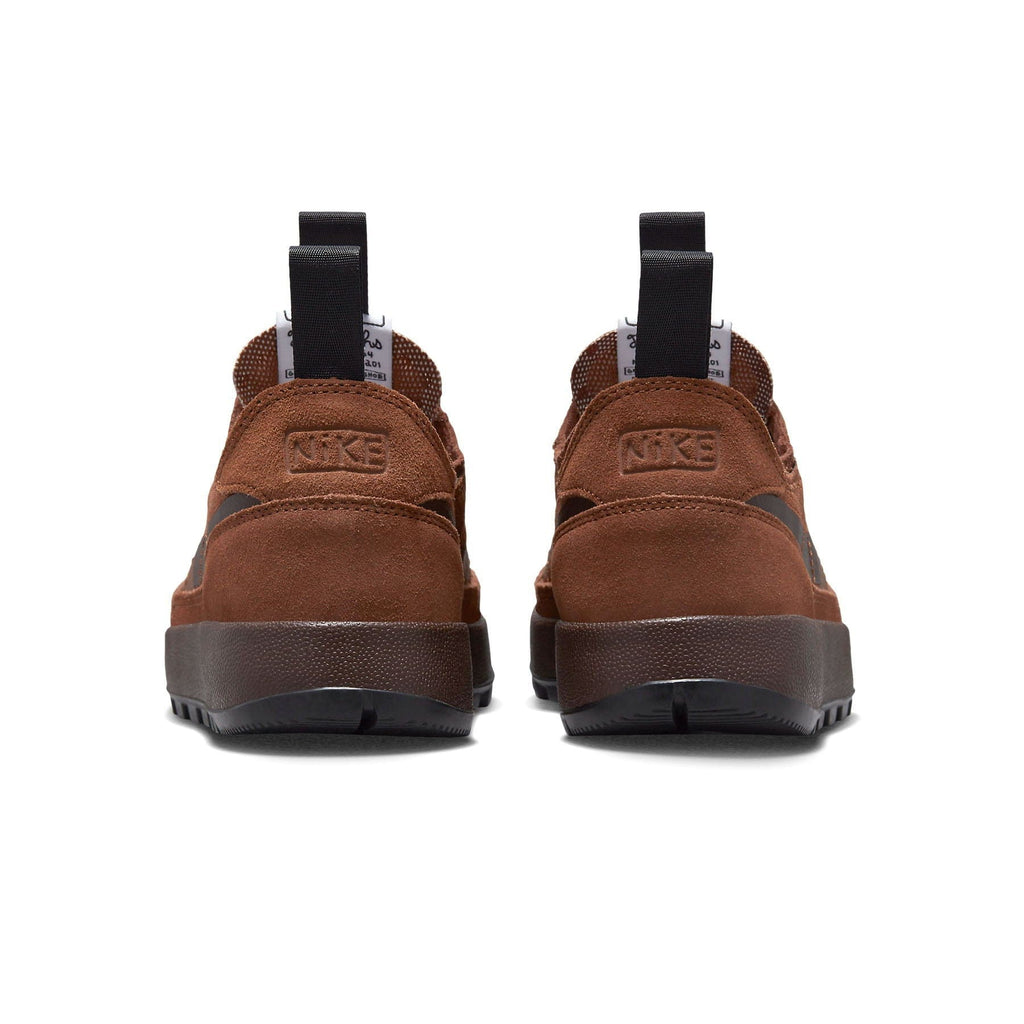 Tom Sachs x NikeCraft General Purpose Shoe 'Brown' — UK 2.5 | EU 35.5 | US 5 — Top View