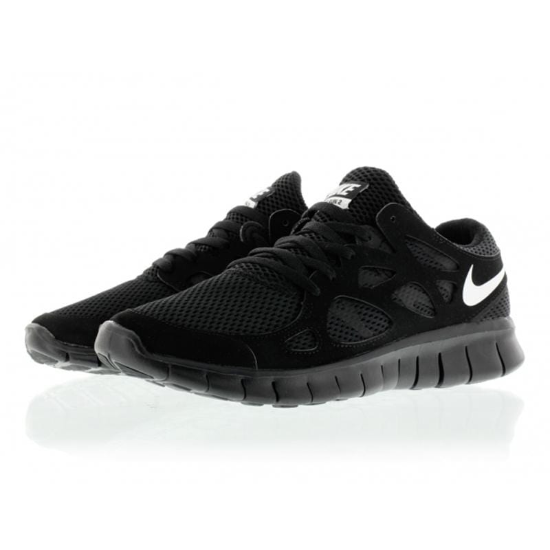 Nike Free Run 2 NSW Black-White-Black — UK 3 | EU 35.5 | US 3.5 — Top View